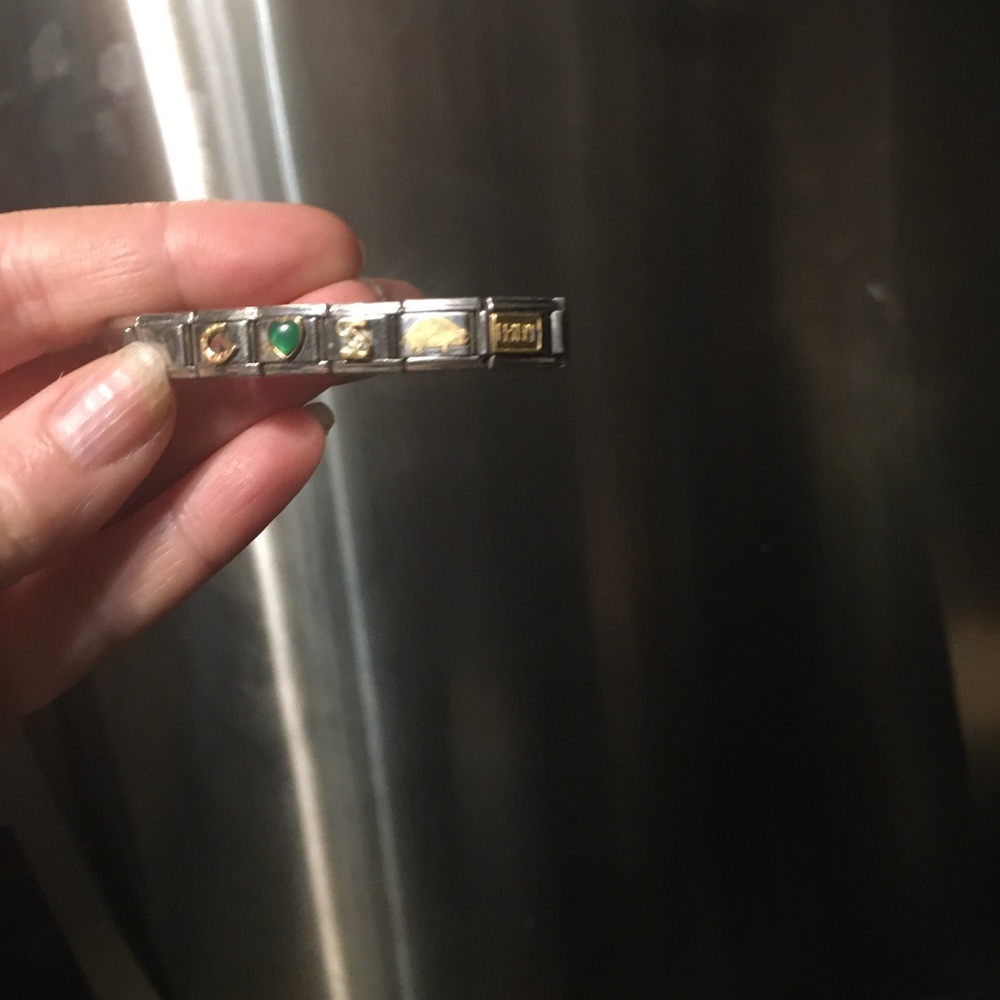 Child Size Italian link bracelet - 404 $25 FIRM